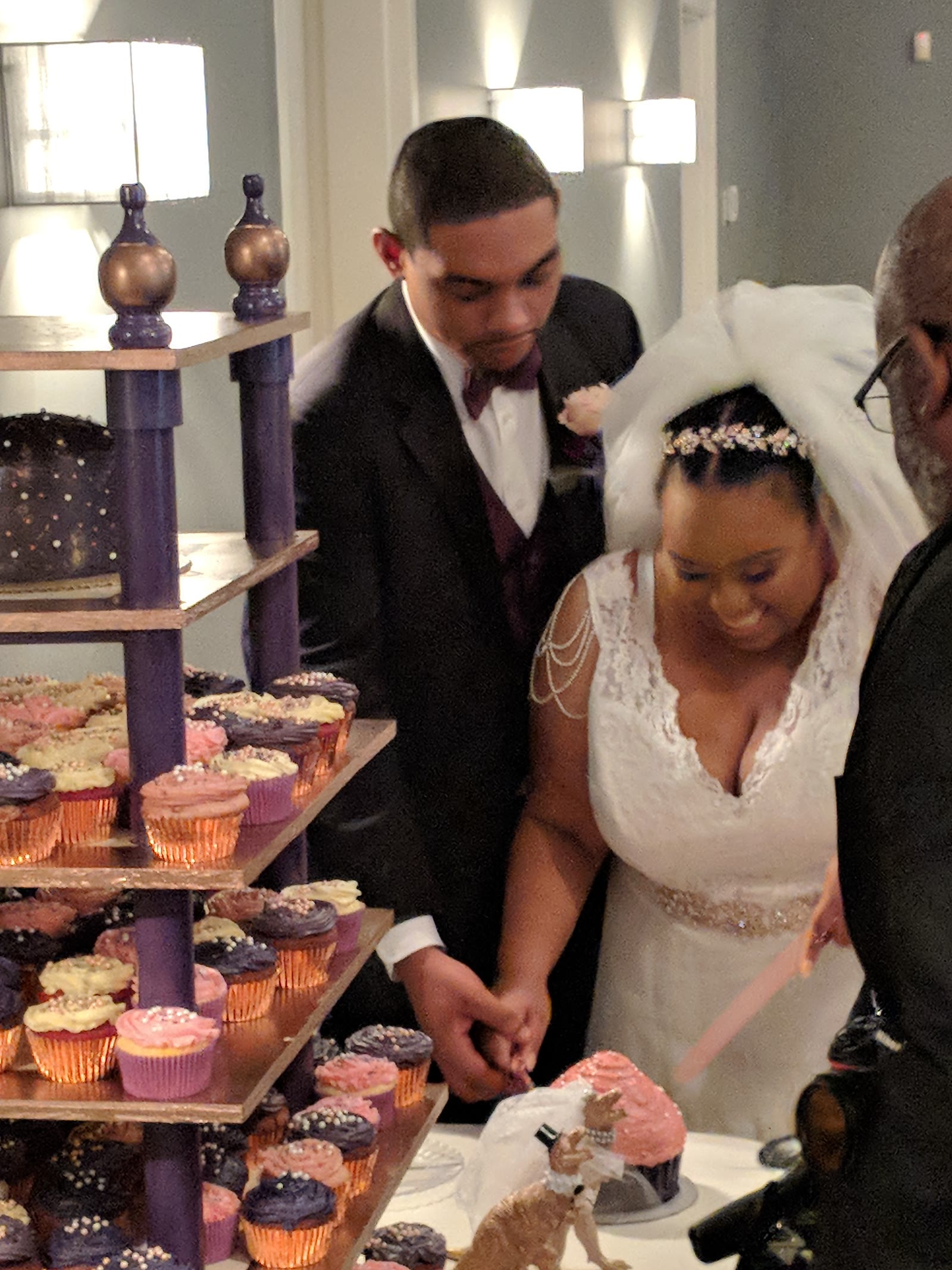 Wedding portrait at Willow Event Center